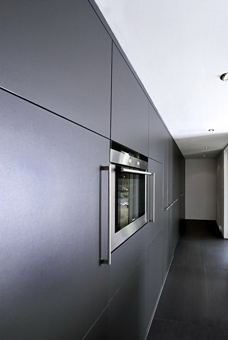Keuken en woonkamer Hoogezand. Leonardus Interieurarchitect.